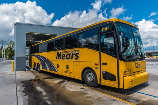 Mears Transportation Bus Wash H J High Construction